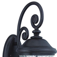 Load image into Gallery viewer, Three Light Urn Shaped Wall Light - Matte Black