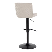 Load image into Gallery viewer, Henry - Contemporary Adjustable Barstool & Swivel With Rounded T Footrest (Set of 2)