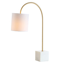 Load image into Gallery viewer, 25" Novelty Table Lamp With Drum Shade - White
