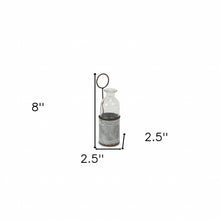 Load image into Gallery viewer, Decorative Bottle Tabletop Sculpture - Gray