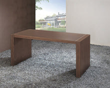 Load image into Gallery viewer, 62" Brown Wood Computer Desk