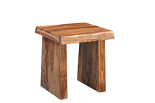 Load image into Gallery viewer, Set of Two Brown Solid Wood Sled Furniture Set