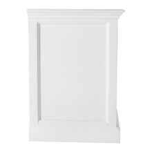 Load image into Gallery viewer, One Drawer Solid Wood Nightstand - Distressed White