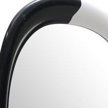 Load image into Gallery viewer, 31" Steel Oval Geometric Framed Accent Mirror - White