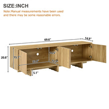 Load image into Gallery viewer, Retro Style TV Stand With Wavy Door
