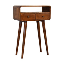 Load image into Gallery viewer, Mini Console Table - Chestnut