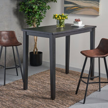 Load image into Gallery viewer, Bar Table With Tapered Legs - Gray