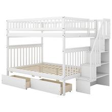 Load image into Gallery viewer, Bunk Bed With Staircase