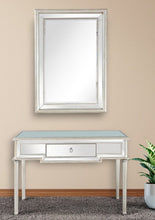 Load image into Gallery viewer, Mirror And Console Table - Antiqued Gold Finish