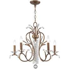 Load image into Gallery viewer, 22'' 5-Light Dimmable Chandelier With Shades - Bronze