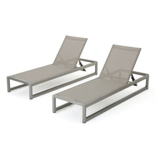 Load image into Gallery viewer, Chaise Lounge With 5 Reclining Positions, Outdoor Patio Lounge Chairs