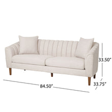 Load image into Gallery viewer, Contemporary 3 Seater Sofa With Accents