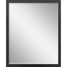 Load image into Gallery viewer, Hammered Geometric Framed Accent Mirror - Black