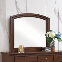 Load image into Gallery viewer, Meade - Arch Mirror With Low Distortion Glass - Dark Cherry