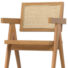 Load image into Gallery viewer, Wood Dining Parsons Chairs (Set of 2) - Natural / Light Brown