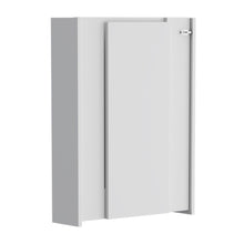 Load image into Gallery viewer, Wall Foldable Table With Multiple Shelves - White