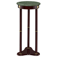 Load image into Gallery viewer, Elna - Accent Side Table With Round Top Plant Stand - Brown
