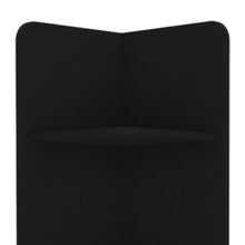 Load image into Gallery viewer, 15" Black Wood Freestanding Bathroom Vanity
