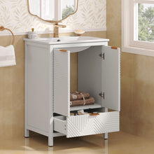 Load image into Gallery viewer, Modern Bathroom Vanity With Sink Combo