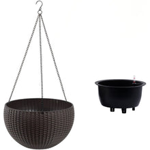 Load image into Gallery viewer, Self Watering Hanging Planter
