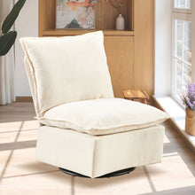Load image into Gallery viewer, Detachable Single 360 Swivel Rocking Rocker, 360 Swivel Sofa Chair & Single Sofa Lounge, Comfortable Seating For Living Room & Bedroom Sofa 1 Piece
