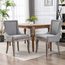 Load image into Gallery viewer, Ultra - Side Dining Chair, Nail Head (Set of 2)