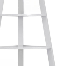 Load image into Gallery viewer, Four Tier Corner Bookcase (332801) - White