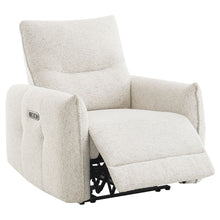 Load image into Gallery viewer, Lalisa - Power Motion Recliner With USB Port - Cream Chenille