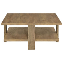 Load image into Gallery viewer, Runnion - Square Coffee Table - Light Brown
