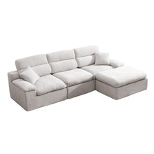 Load image into Gallery viewer, Corner Chaise Sofa With High Backrest