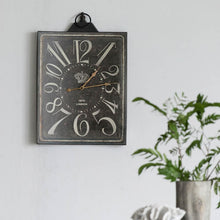 Load image into Gallery viewer, Vintage Style Wall Clock - Black