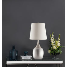 Load image into Gallery viewer, Droplet Empire - Shade Urn Table Lamp (Set of 2) - Silver