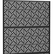 Load image into Gallery viewer, Three Panel Screen Room Divider (562855) - Black