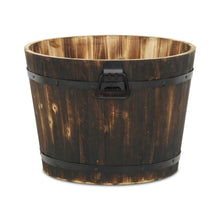 Load image into Gallery viewer, Round Planter Box (638086) - Brown