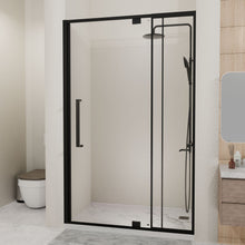 Load image into Gallery viewer, Semi Frameless Pivot Hinged Shower Door, Reversible Design