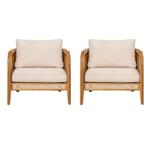 Load image into Gallery viewer, Kirkby - Bohemian Outdoor Patio Cushioned Arm Chair