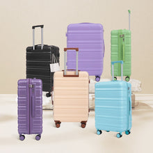 Load image into Gallery viewer, Tourist 3 Piece Luggage Set, Combination Lock, Durable Hard Shell With 360° Silent Wheels