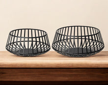 Load image into Gallery viewer, Decorative Bowl (Set of 2) (392178) - Black