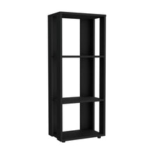 Load image into Gallery viewer, Three Tier Bookcase (733295) - Black