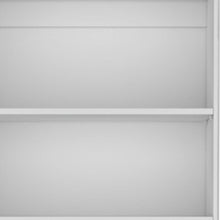 Load image into Gallery viewer, Three Tier Bookcase With Two Doors (546595) - White
