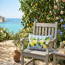 Load image into Gallery viewer, Summer Fresh Lemon Lumbar Outdoor Pillows - Multi