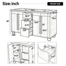 Load image into Gallery viewer, Double Sink Bathroom Vanity With Sinks, Soft Close Doors & 3 Drawers - Wood