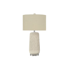 Load image into Gallery viewer, Contemporary Lighting, Table Lamp, Ceramic, Resin - Cream