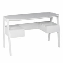 Load image into Gallery viewer, Writing Desk With Two Drawers (402024) - White