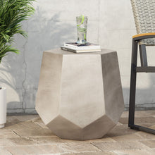 Load image into Gallery viewer, Outdoor Calgary Side Table - Light Gray