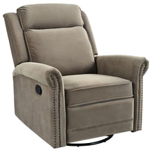 Load image into Gallery viewer, 360 Degrees Swivel Recliner Manual Rocking Recliner Home With Adjustable Backrest