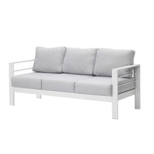 Load image into Gallery viewer, All-Weather Patio Sofa & Cushions, 3 Seat Outdoor Couch