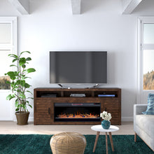 Load image into Gallery viewer, Electric Fireplace TV Stand Console For TVs Up To 95" - Whiskey