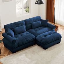 Load image into Gallery viewer, Super Comfort Oversized Modular Sectional Sofa With Movable Ottoman