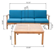 Load image into Gallery viewer, Perla - 3 Seater Sofa And Table Set